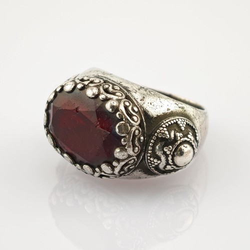 Orientalischer silberring mit - silberring,