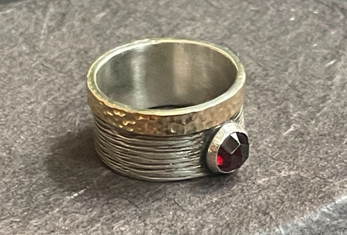 Band ring spinner bicolor - band,