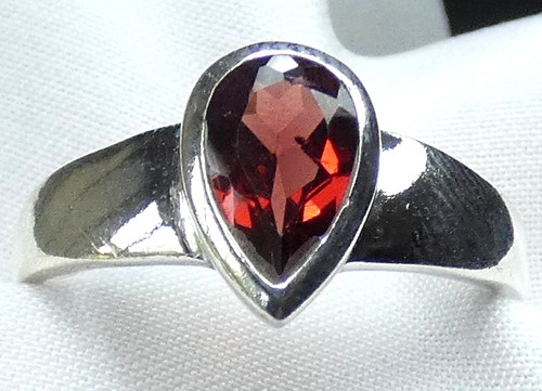 Granat ring 925 - granat,