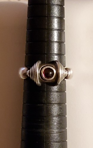 925er silber granat ring gr - 925er,
