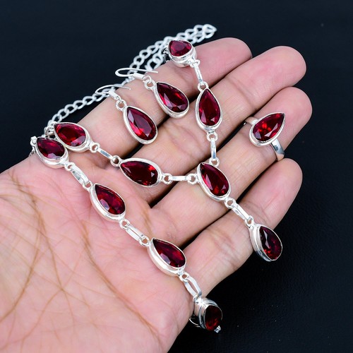 Mosambik granat 925 sterling - mosambik,