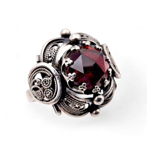 Vintage silber filigranring - vintage, silber-filigranring