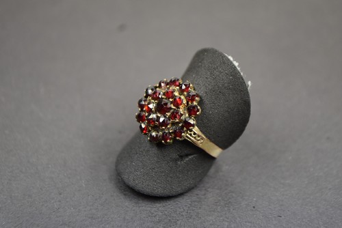 Antiker granatring gold - gold, 585