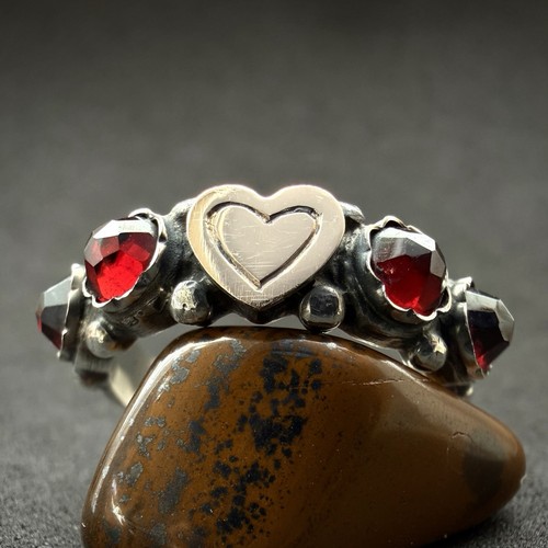 Herz ring lot silber - herz, 13