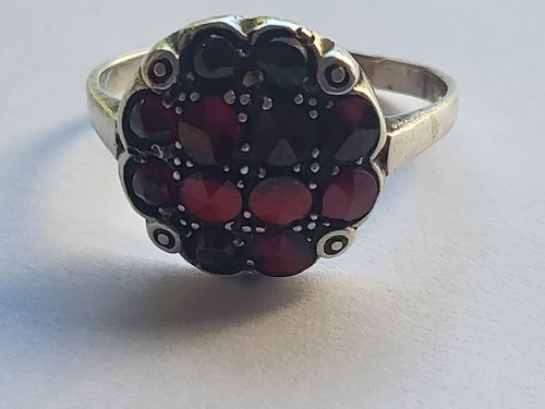 935 silberring art deco - 935,