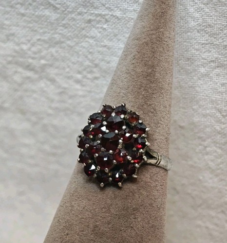 Schöner alter granatring 900 - alter,