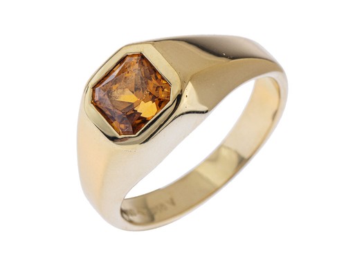 Ring solitär 18kt - ring,