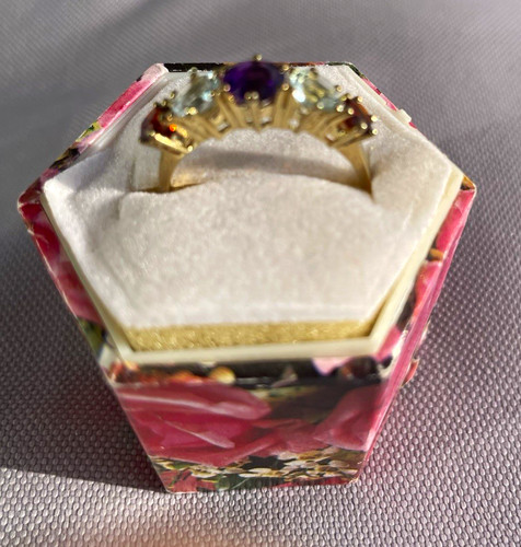 Gelbgold 333er ring - ring, mit