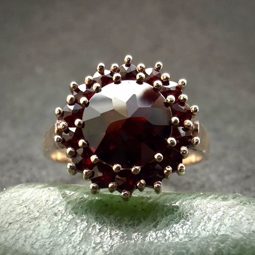 Vintage entourage ring silber - vintage,