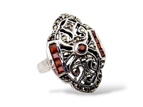 Art déco 925 silber ring - art-déco,