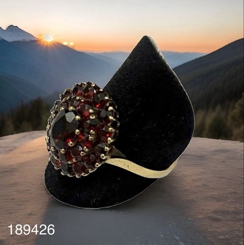 333 8kt gelbgold ring - 333/-,