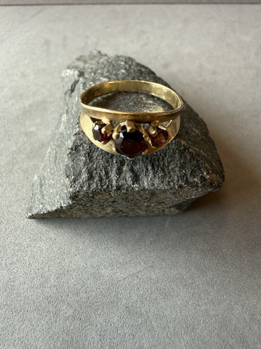 Vintage goldring 333 gelbgold - vintage,