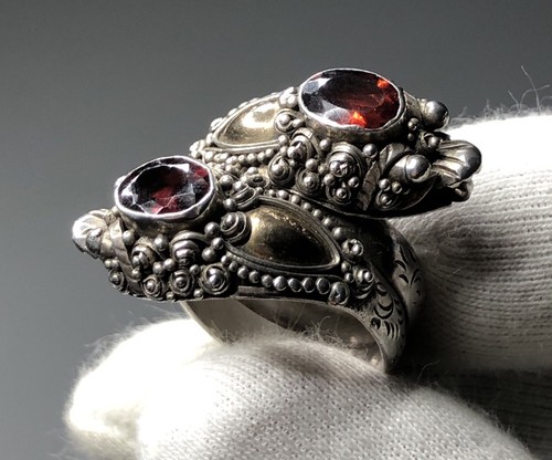 Antik damen silber ring - damen, mit