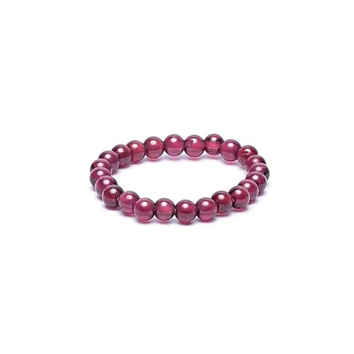 Ring granat elastisch - --, 3mm