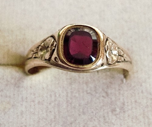 Antik goldring gelbgold - antik, ring
